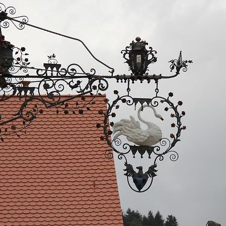 Hotel Restaurant Schwan Wertheim Exterior photo